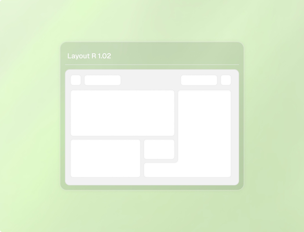 A layout in Attalu Studio, labelled Layout R 1.02